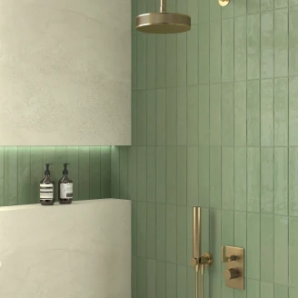 Dune Vægflise <strong>Meknes</strong>  Grøn Blank 6x25 cm