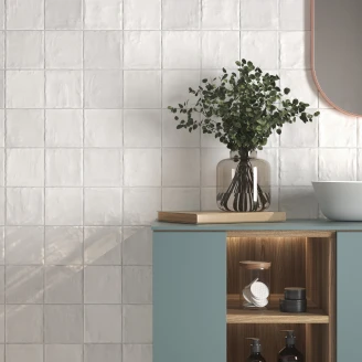 Dune Vægflise <strong>Riad Dune</strong>  Hvid Blank 13x13 cm