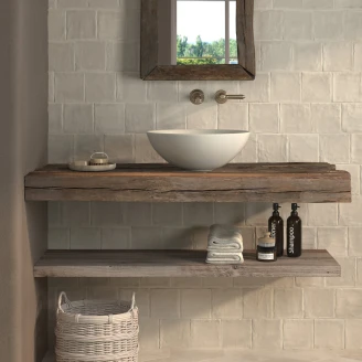 Dune Vægflise <strong>Riad Dune</strong>  Havre Blank 13x13 cm