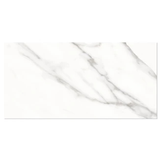 Marmor Klinker <strong>Fjäder</strong>  Hvid Mat 30x60 cm