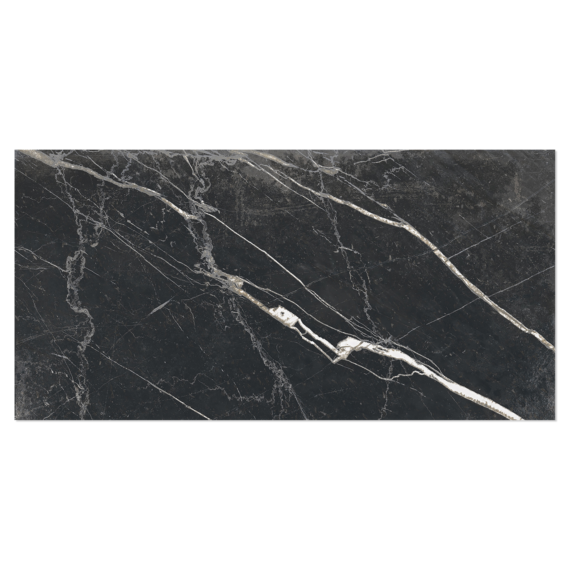 Marmor Klinker Palatina Sort Mat 30x60 cm