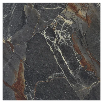 Marmor Klinker <strong>Skymning</strong>  Sort Mat 60x60 cm