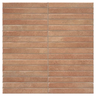 Vægflise <strong>Terrak</strong>  Rød Pen Mat 35x35 cm