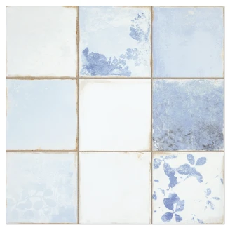 Klinker <strong>Relic</strong>  Blå Mat 45x45 cm