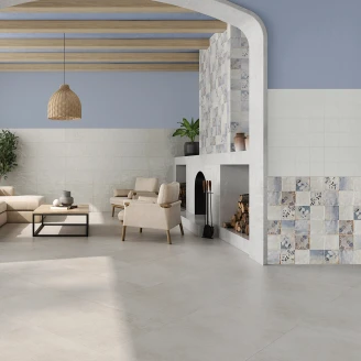 Klinker <strong>Relic</strong>  Blå Mat 45x45 cm