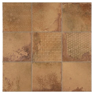 Klinker <strong>Opale</strong>  Bronzedekoration Mat 45x45 cm