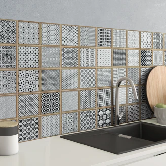 Klinker <strong>Rute</strong>  Flerfarvet Mat 45x45 cm