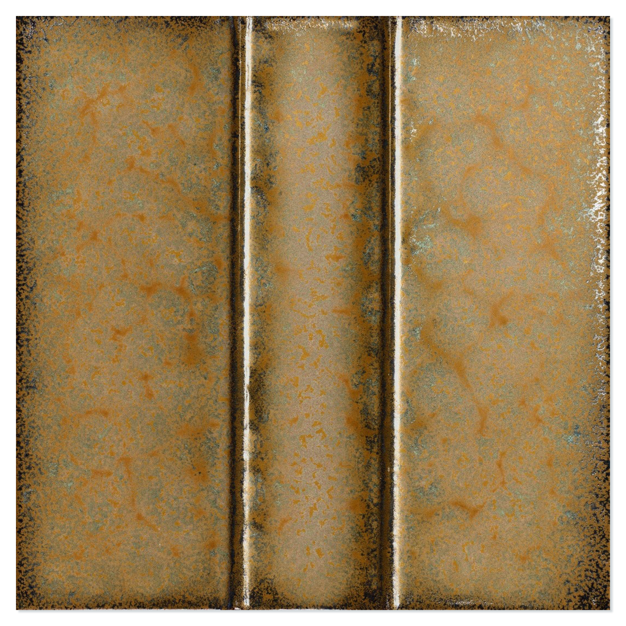 Natucer Vægflise Kyoto Nut A Blank-Relief 15x15 cm