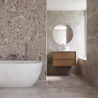 Klinker <strong>Terrazzo Premio</strong>  Grå Mat 60x60 cm