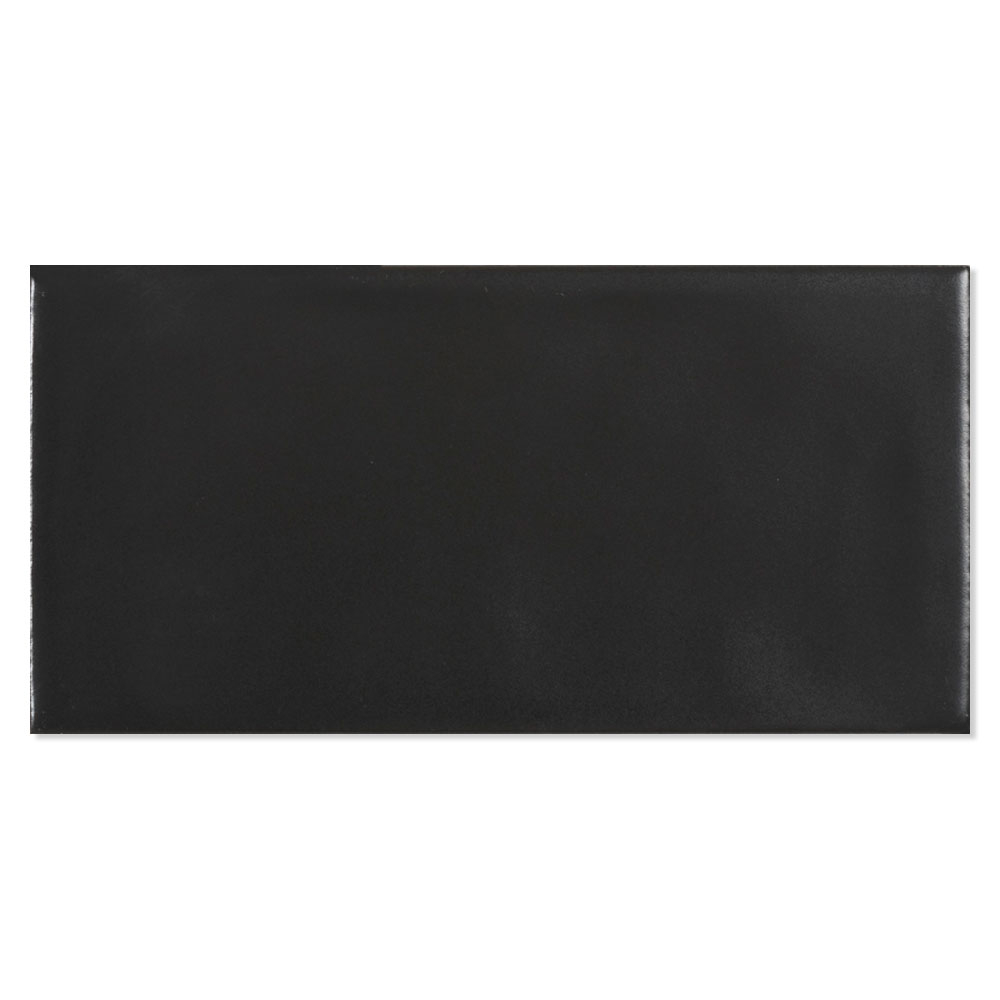 Pissano Vægflise Alborán Sort Mat 8x15 cm