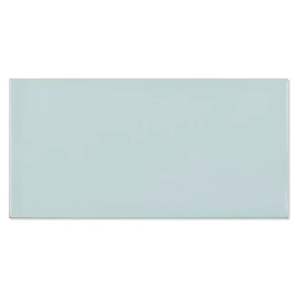 Pissano Vægflise Alborán Aqua Blå Blank 8x15 cm