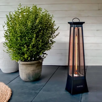 Rointe Infravarmer med Kulfiberlampe Fuji Sort