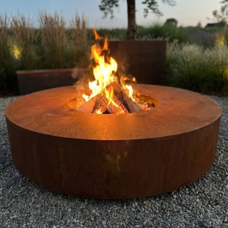 Ildskål <strong>Oxelon</strong>  Cortenstål Ø 100 cm