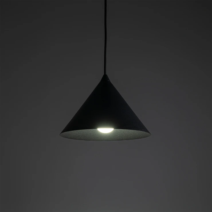 Hængende Lampe Seattle Sort Mat Ø 21 cm