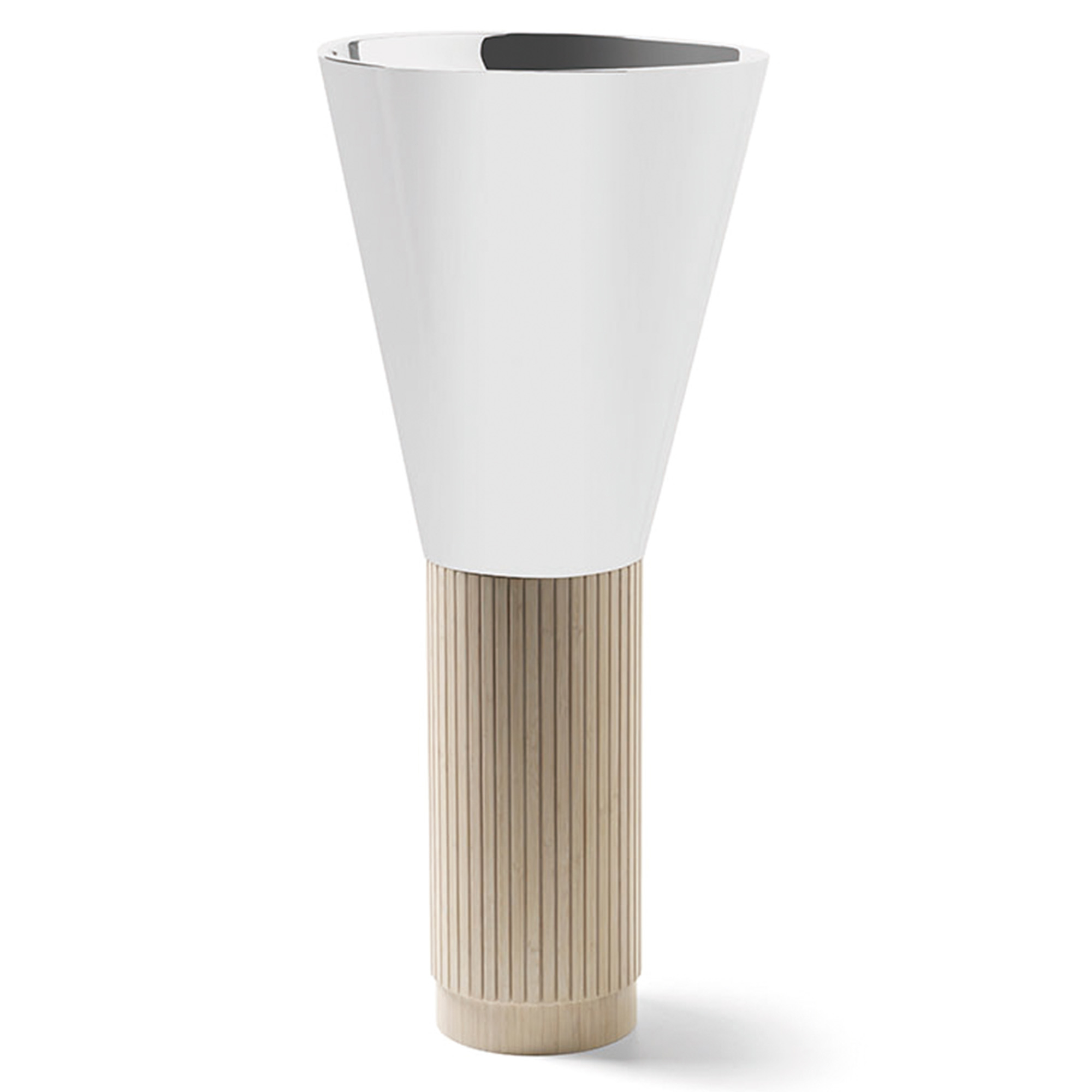 Bathco Søjlevask Malay B Hvid 40x90 cm