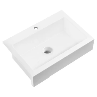 Keramisk Køkkenvask <strong>Bellehaven</strong>  Hvid Blank 86x62 cm Butler