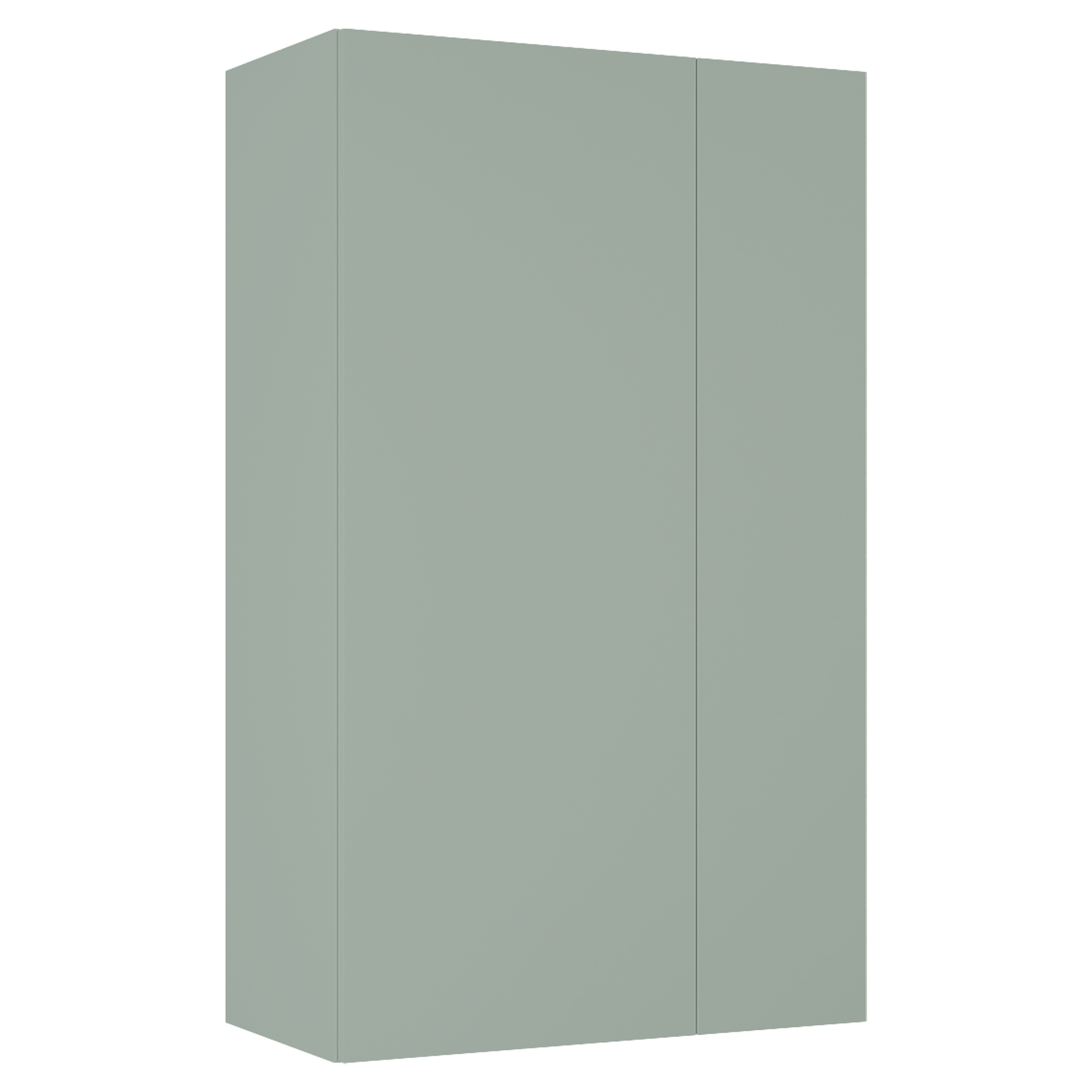 Højskab Unity med To Døre Salviagrøn Mat 60x31.6x100 cm