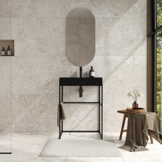 Modul Håndvask <strong>Correo</strong>  Sort Mat 60 cm med Vask Sort Mat 60x40 cm