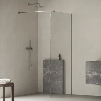 Ravak Brusevæg <strong>Walk-In Air</strong>  Krom Blank 6 mm 100x200 cm