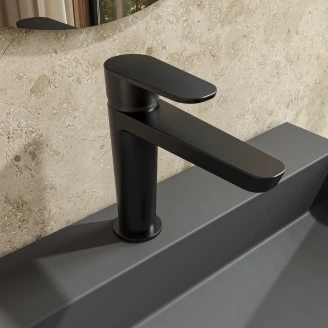 Håndvaskarmatur <strong>Grandiose</strong>  Sort Mat