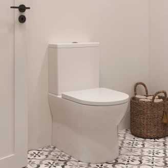 Toilet <strong>Esono</strong>  Hvid Blank