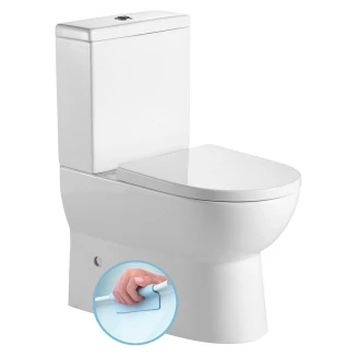 Toilet <strong>Esono</strong>  Hvid Blank