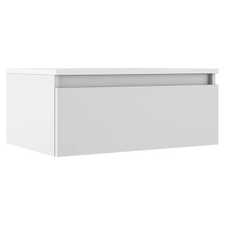 Underskab <strong>Blisse</strong>  Hvid Mat 70x46x28 cm med Vask Hvid Blank