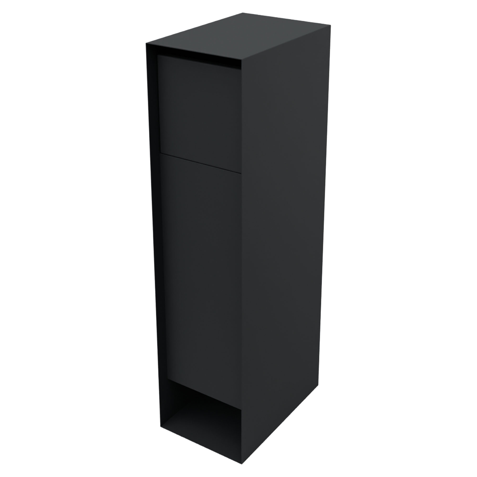 Postkasse Hortum Grå 30x45x120 cm