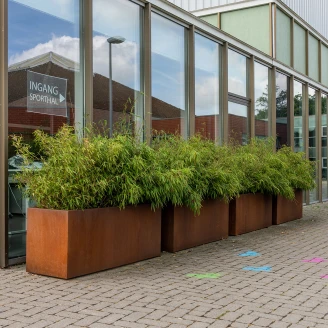 Plantekasse <strong>Arbori</strong>  Cortenstål 200x50x60 cm