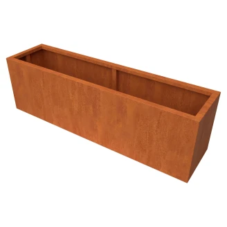 Plantekasse <strong>Arbori</strong>  Cortenstål 200x50x60 cm