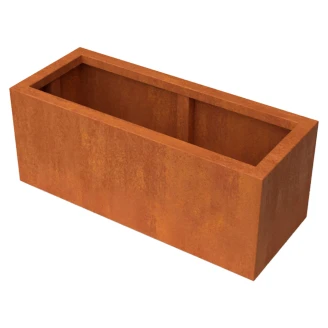 Plantekasse <strong>Arbori</strong>  Cortenstål 100x40x40 cm