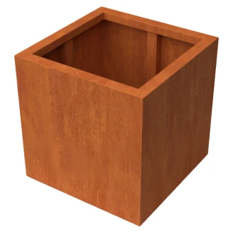 Krukke <strong>Quadrum</strong>  Cortenstål 60 cm