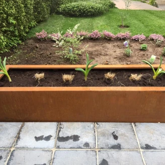Plantekasse <strong>Arbori</strong>  Cortenstål 150x40x40 cm