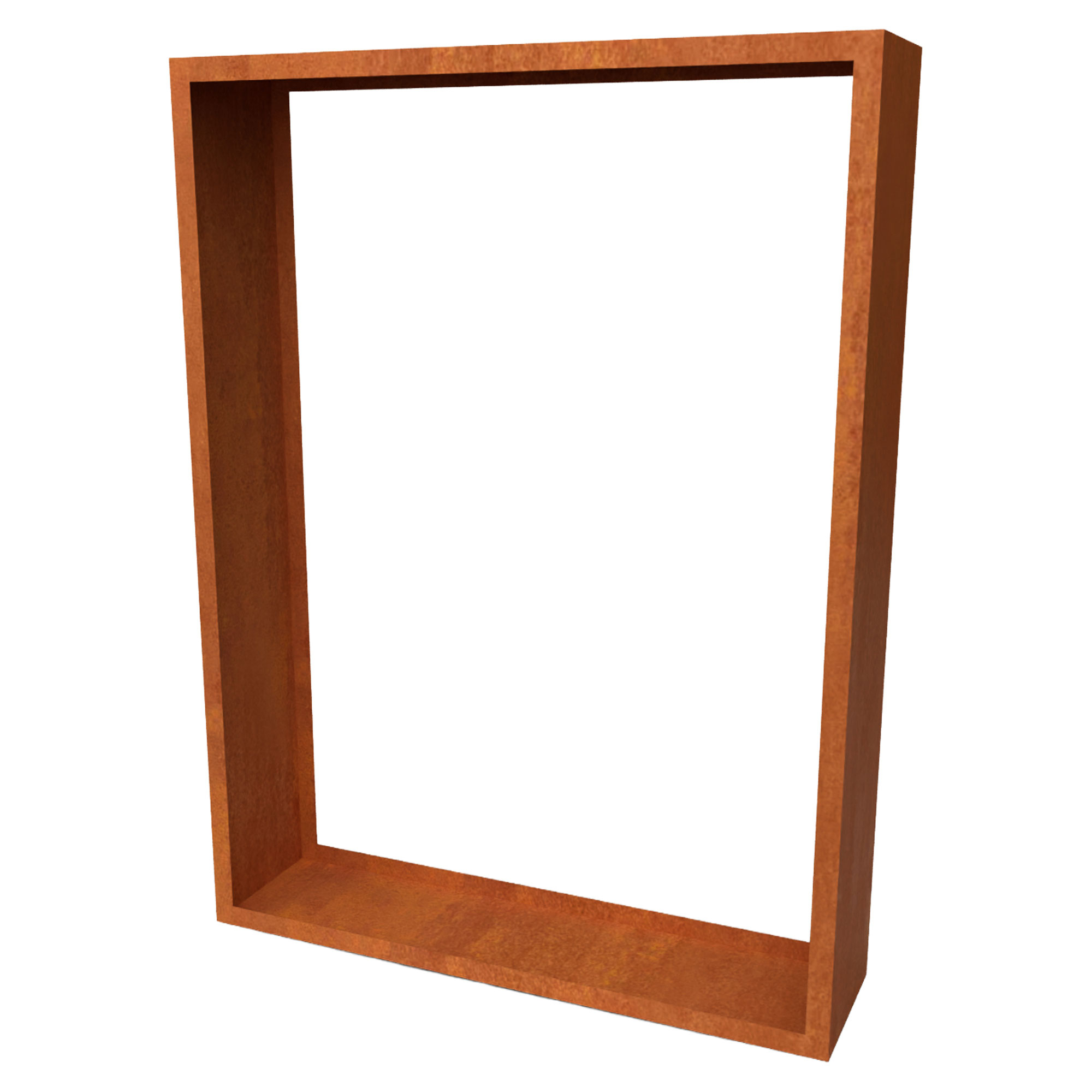 Brændestativ Vermis Cortenstål 150x38x200 cm