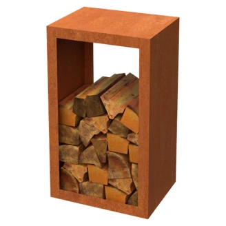 Brændestativ <strong>Vermis</strong>  Cortenstål 50x30x85 cm