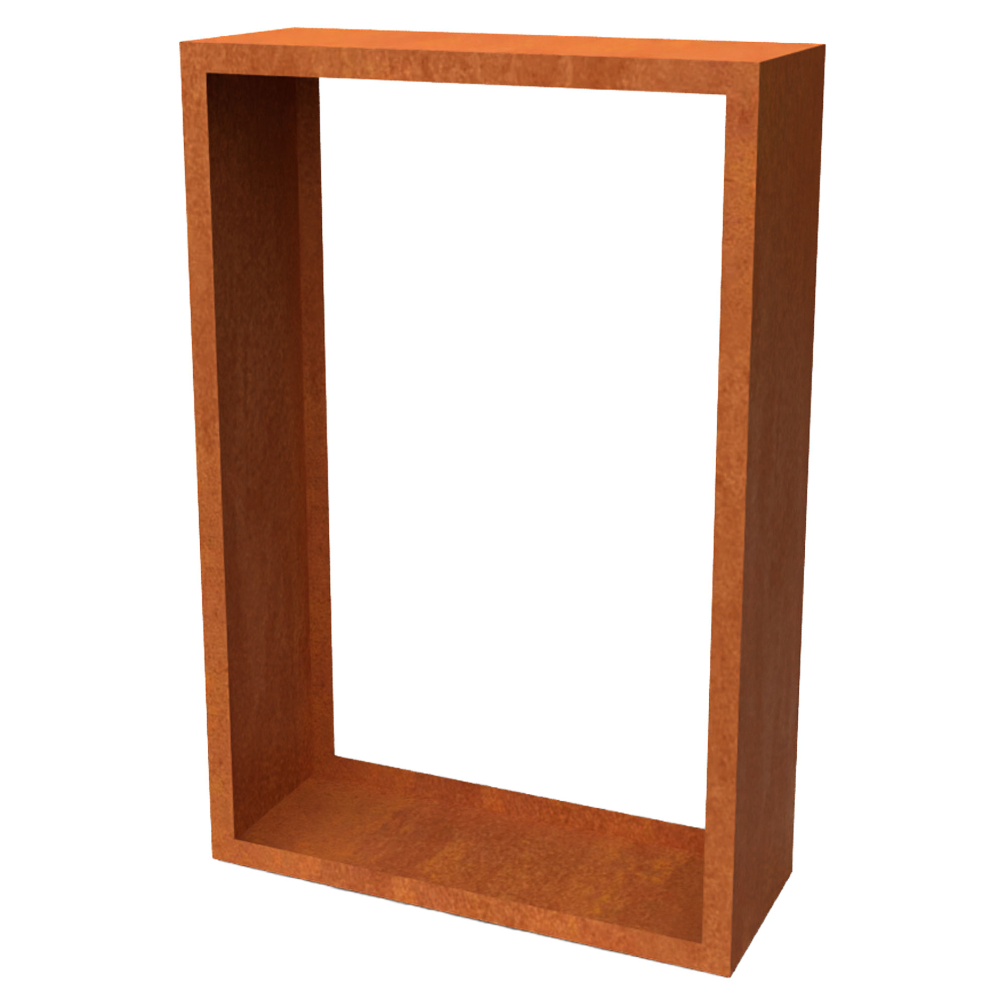 Brændestativ Vermis Cortenstål 100x38x150 cm