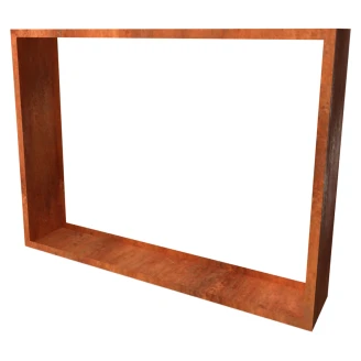 Brændestativ <strong>Vermis</strong>  Cortenstål 200x38x200 cm