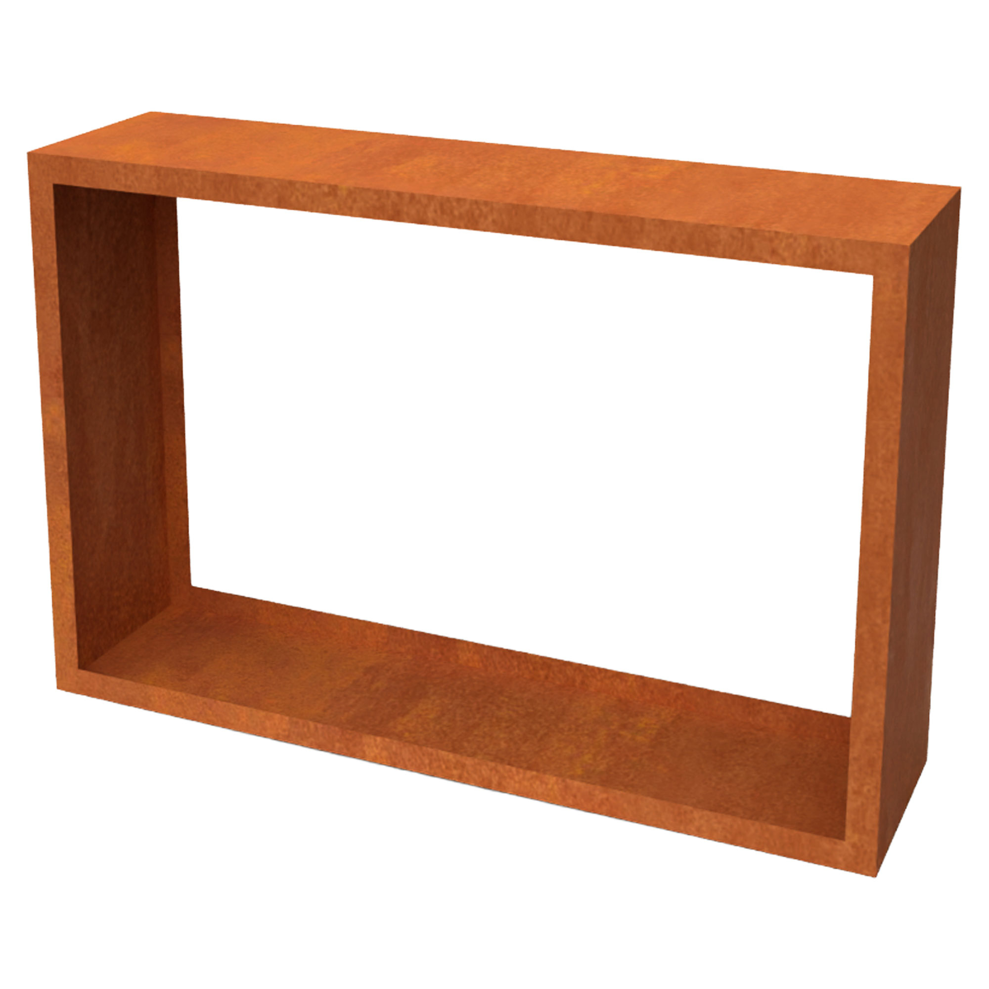 Brændestativ Vermis Cortenstål 150x38x100 cm