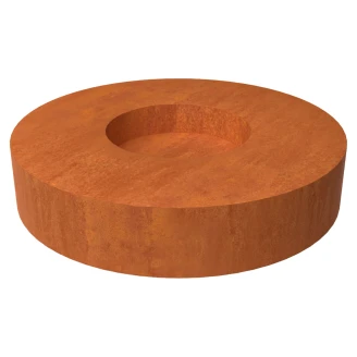 Ildskål <strong>Oxelon</strong>  Cortenstål Ø 100 cm