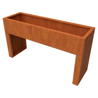 Plantekasse <strong>Verdia</strong>  Cortenstål 165x50x90 cm