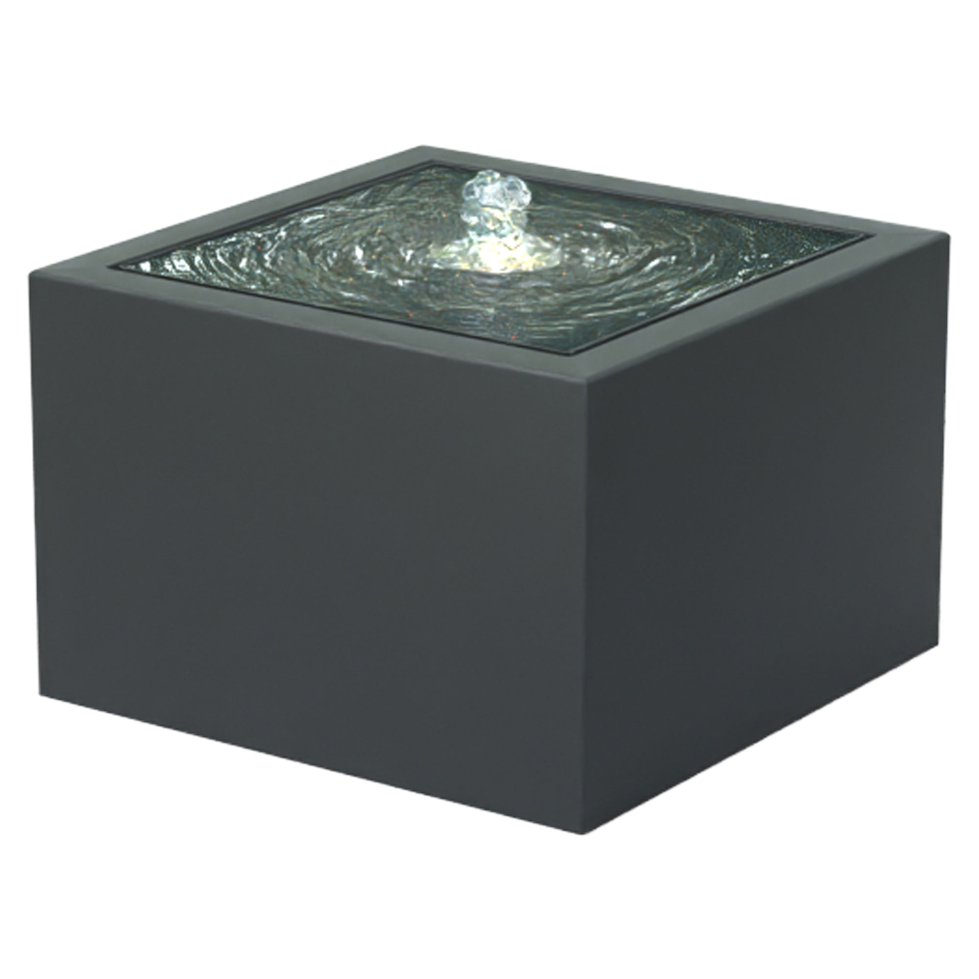 Fontæne Ferrix Sort 60x60x40 cm