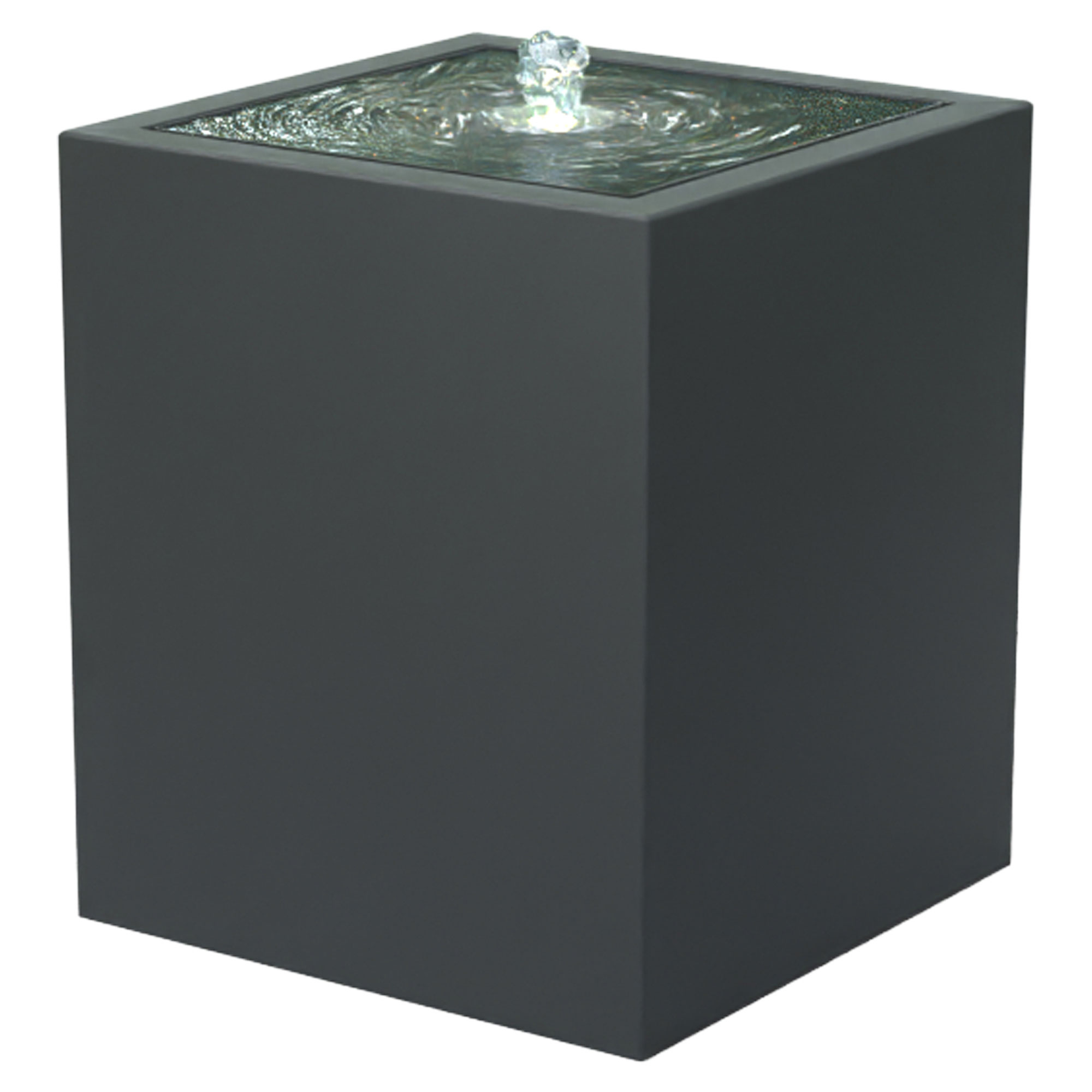 Fontæne Ferrix Sort 60x60x70 cm