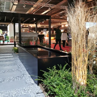 Vandspejl <strong>Skagen</strong>  Sort 150x100x50 cm