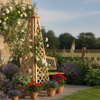 Plantestøtte <strong>Brighton</strong> Træ 180 cm