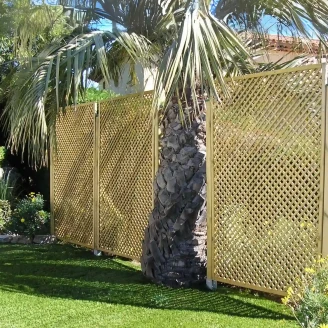 Skærm <strong>Lilleby</strong> Træ 183x90 cm