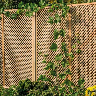 Skærm <strong>Lilleby</strong> Træ 183x120 cm