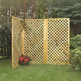 Skærm <strong>Kensley</strong> Træ 180x90 cm