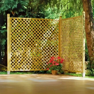 Skærm <strong>Kensley</strong>  Træ 180x180 cm