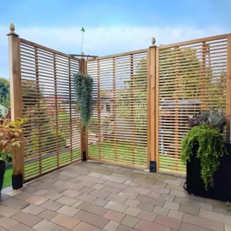 Skærm <strong>Alda</strong> Træ 180x120 cm