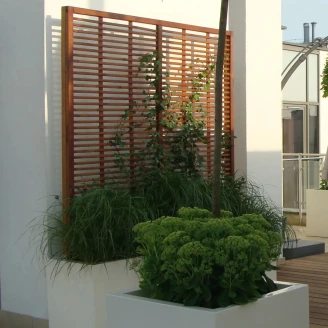 Skærm <strong>Alda</strong> Træ 180x180 cm